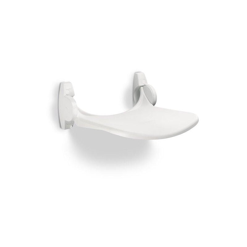 Handicare Handicare Linido abattant wc de douche avec assise en plastique rabattable blanc