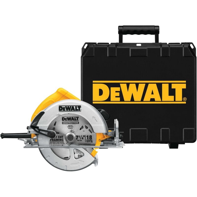 Image of DWE575K Elektrische Handkreissäge 1.600 w - ø 190 mm - Mit Koffer - Dewalt
