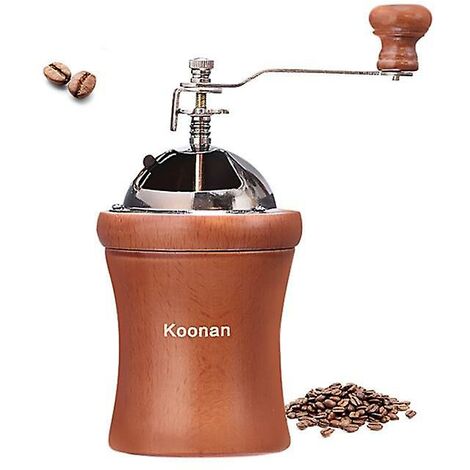 Handkurbel Kaffeemaschine Grat Mühle Kaffeemühle Dicke Einstellbare Mühle Tragbare Hand