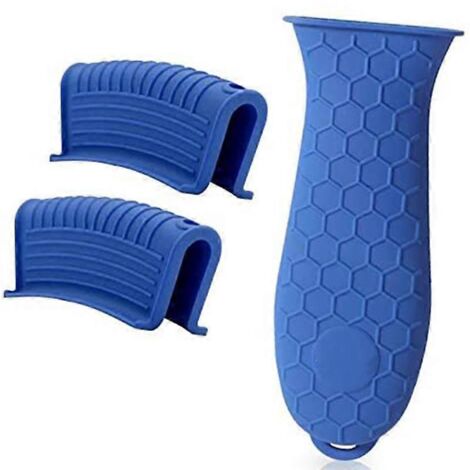 Handle Holder for Cast Iron, 3 Pack Pot Handle Sleeve Non Cover--