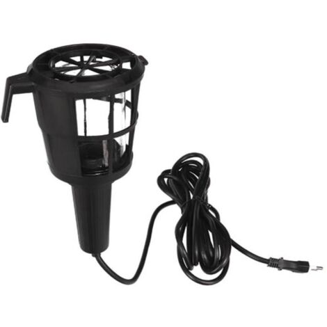 Handleuchte mit Käfig zum Aufhängen, tragbar - 5m Kabel, E27, 60 Watt