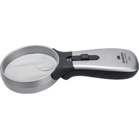 Handleuchtlupe Tech-Line CLASSIC Vergr.8x LED Linsen-D.30,0mm SCHWEIZER 90842