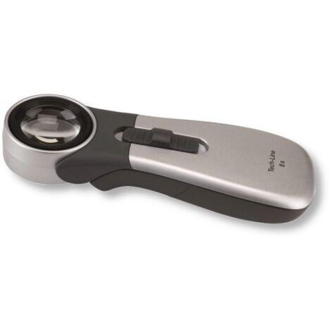 Handleuchtlupen mit LED 8x Ø30mm