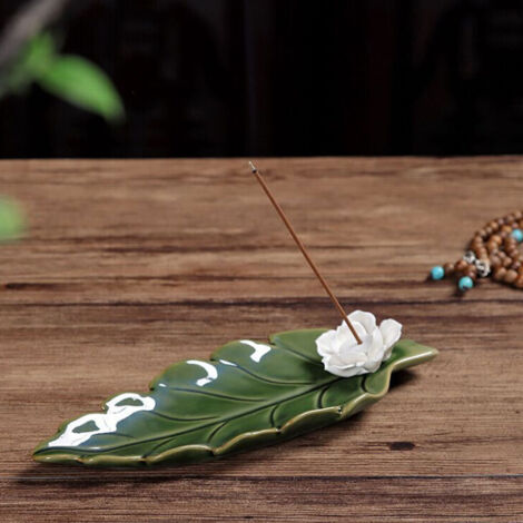 Handmade Lotus Ceramic Incense Holder Incense Burner