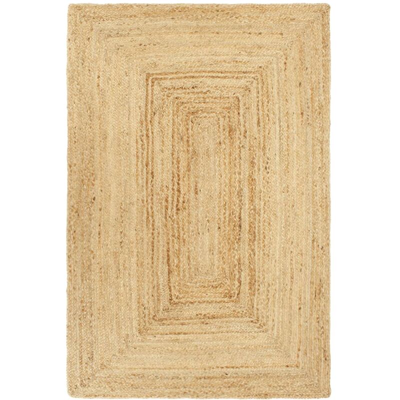 Handmade Rug Jute 200x300 Cm Vidaxl