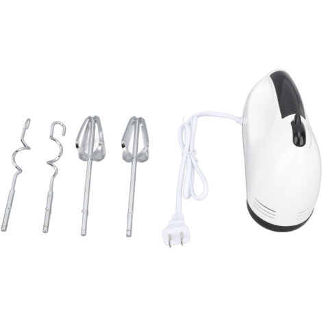 Handmixer mit 7 Geschwindigkeitsstufen, 260-Watt-Motor, Schneebesen und Rührbesen zum Backen, 110-V-US-Stecker