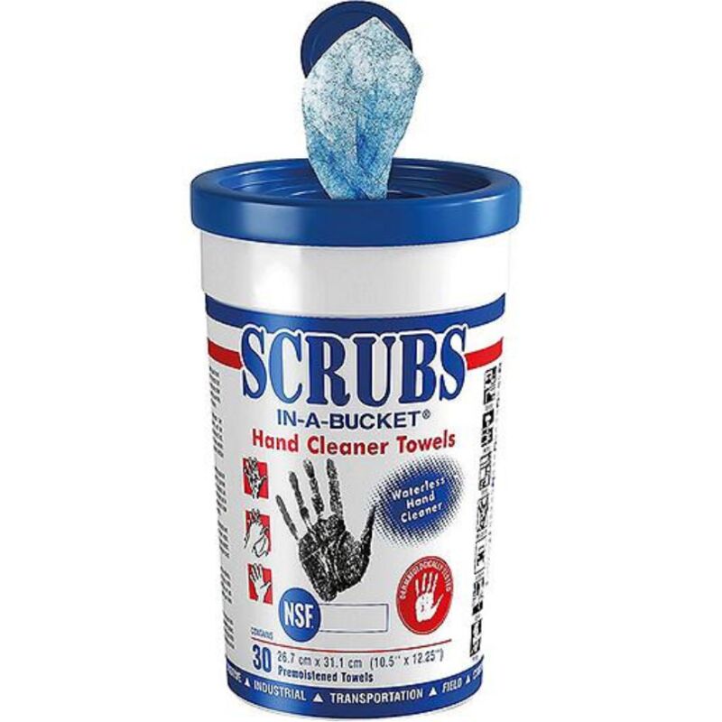 Krafft Handreinigungstücher Scrubs, Behälter Mit 30 Tüchern