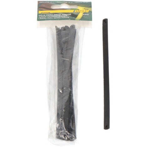 Handsägenblätter Mota Kohlenstoffgrau 150 mm Packung 10