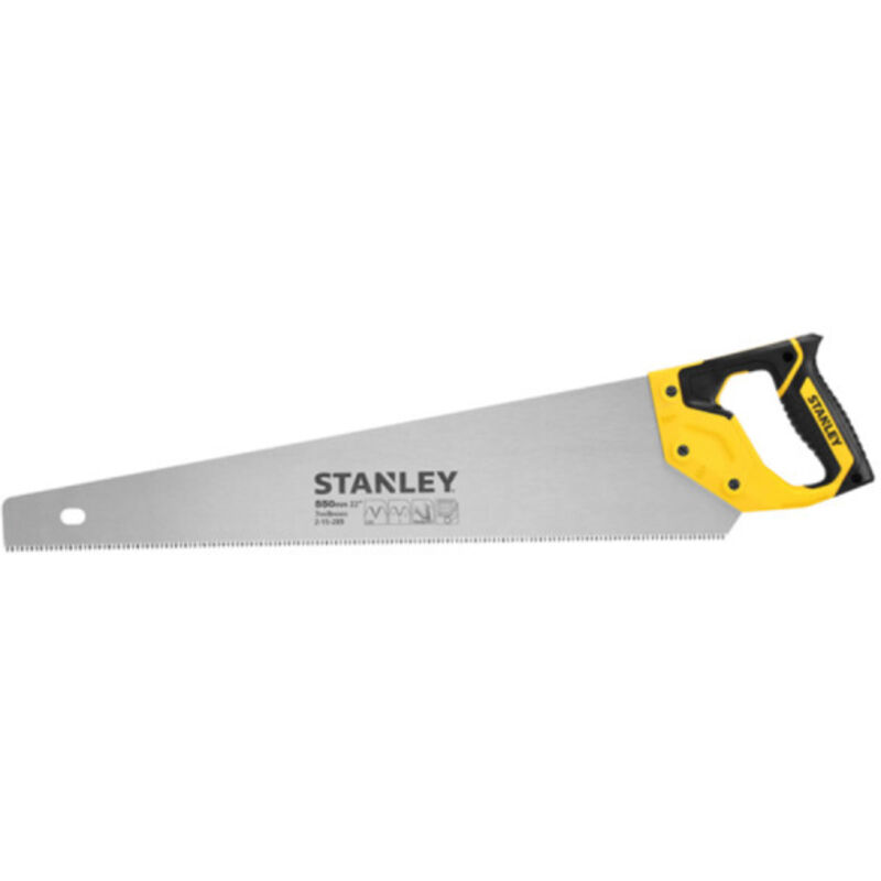 Stanley - Jet Cut Heavy-Duty Handsaw 550mm (22in) 7 tpi - STA215289
