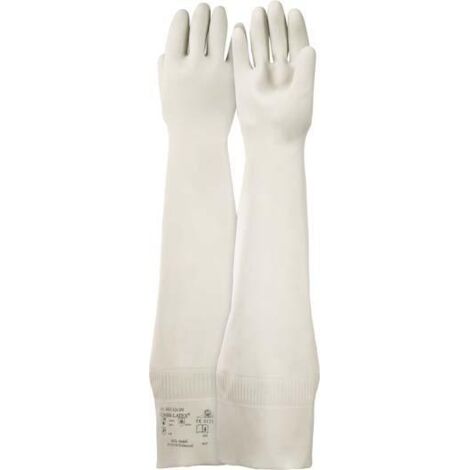 Handschuh Combi Latex 403 600 mm,Gr. 9,weiß