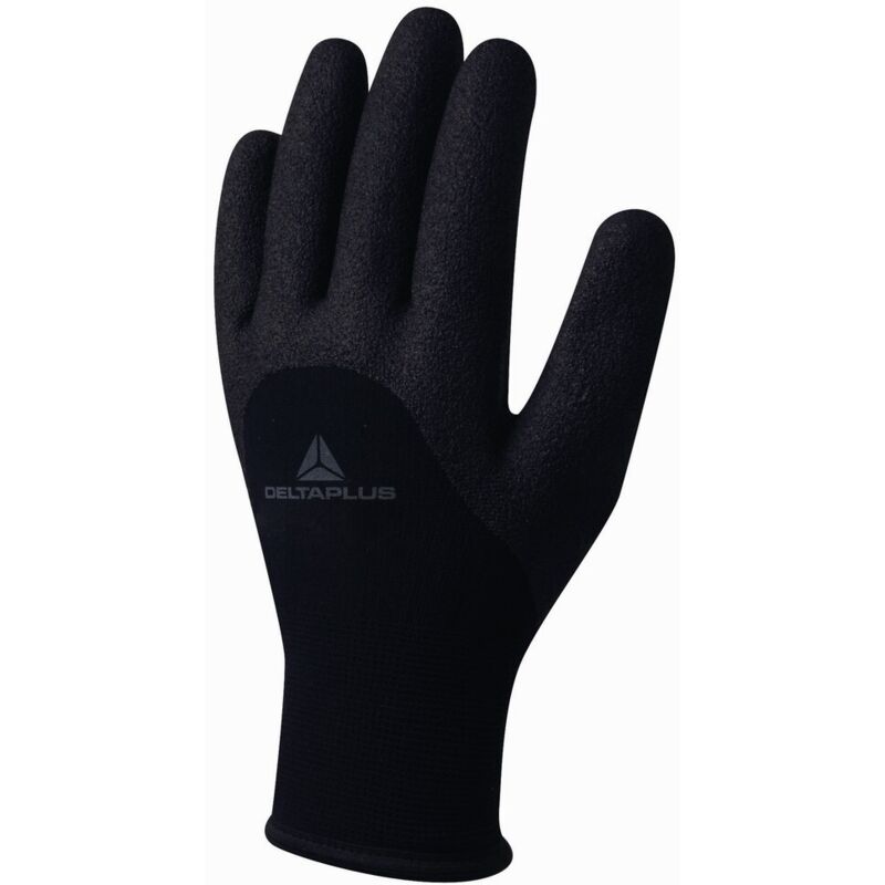 Gant Delta Plus Tricot Acrylique/polyamide - Paume, Doigts Et Mi-dos Enduit Pvc - Vv750no0 T9