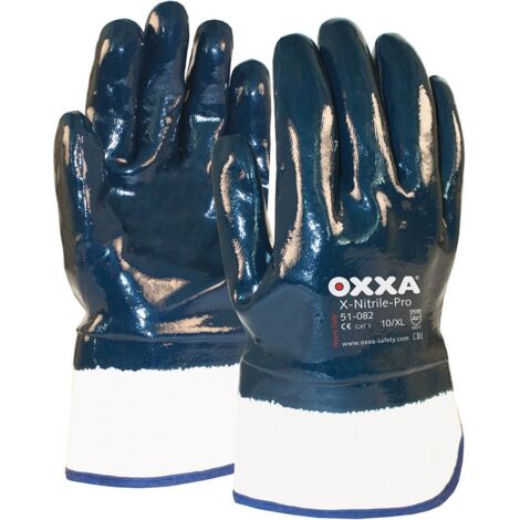 Handschuh Oxxa X-Nitrile-Pro, Gr.9, Stulpe beschichtet