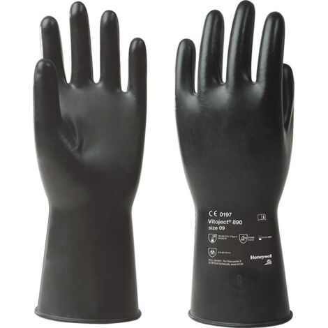 Handschuh Vitoject 890, 350 mm,Gr.11,schwarz