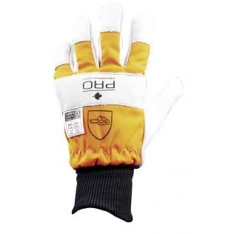 Handschuhe 2 Paar Schnittschutz (0-16m/s) mit schwarzer Strickstulpe 6-8876