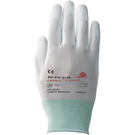 Handschuhe Camapur Comfort 616 Größe 9 weiß EN 388 PSA-Kategorie II