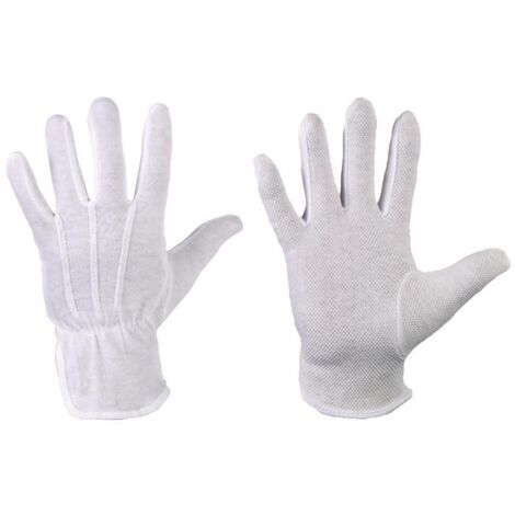 Handschuhe CLASSIC BAOTOU Größe 10 weiß/weiß EN 420 PSA-Kategorie I