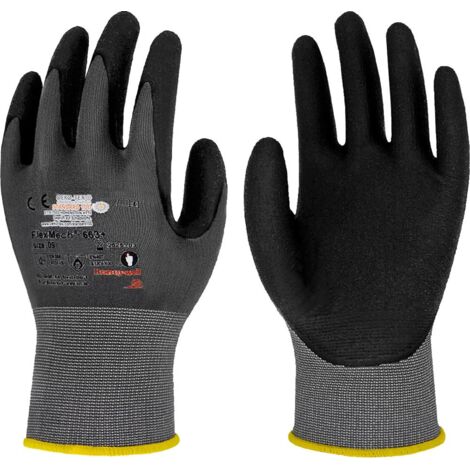 Handschuhe FlexMech 663 Gr.11 grau/schwarz Nylon/Elastan/Nitrilschaum 10 PA