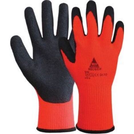 Handschuhe Neogrip Orange Gr.11 schwarz/orange EN 388 PSA II PC Latex HASE