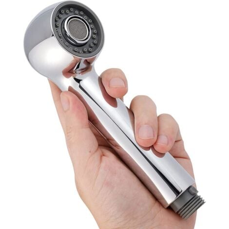 Handshower Kitchen Faucet 2 Jets Shower Head Replacement Handshower for Kitchen Mixer, Chrome