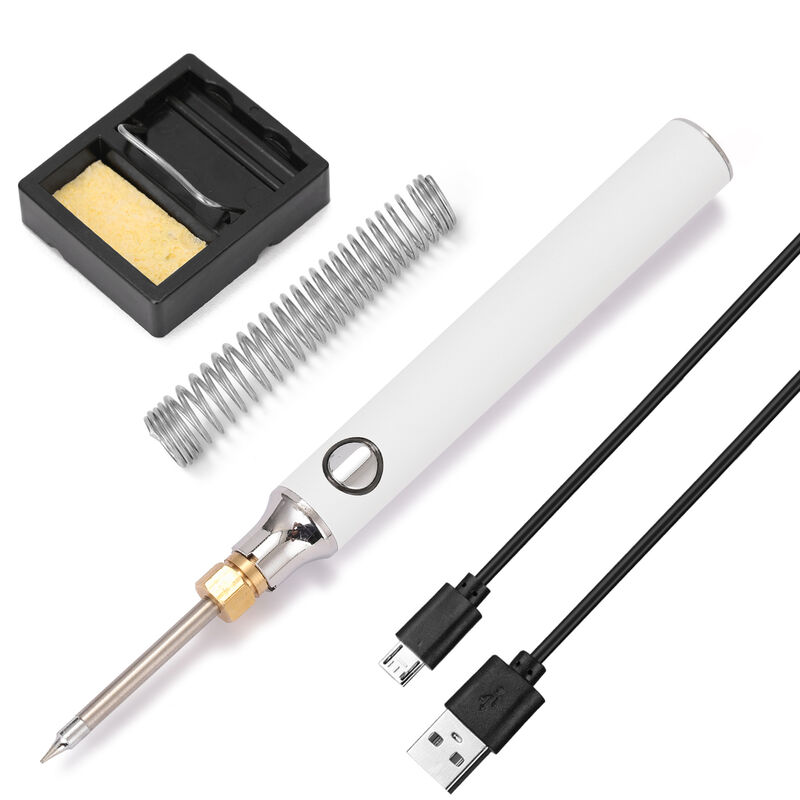 USB Charging Soldering Iron 5V 8W Adjustable Temperature Electric Soldering Iron Kit - Handskit