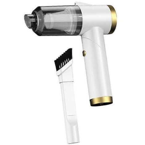 Handstaubsauger, 9000 Pa Saugleistung, 90° faltbar, Mini, tragbar, leicht, mit LED-Beleuchtung