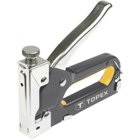 Handtacker Topex 41e905 Metallgehäuse einstellbare Kraft