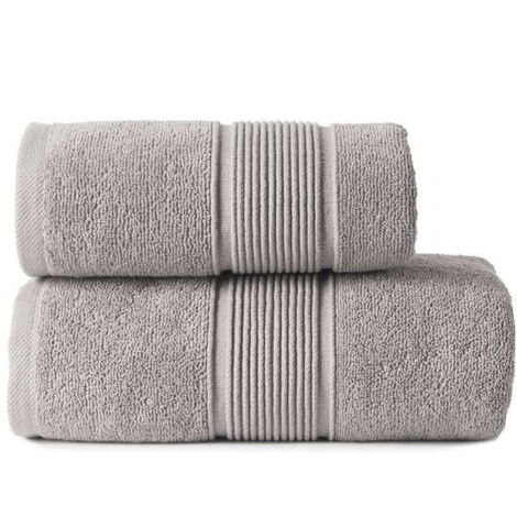 Handtuch 50x90 Nomi Grau Premium 500gr
