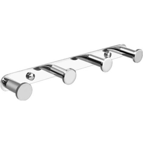 Handtuchhaken, Wandhaken, Garderobenhaken, Wandhalterungen, Badezimmer, Edelstahl, Chrom, Haken für Bad und Küche