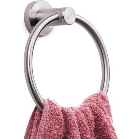 Handtuchhalter (gebürsteter Stahl) Badezimmer-Set Handtuchring