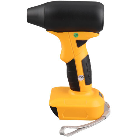 Handventilator mit Turboaufladung – 130.000 U/min für 18-V-Batterien DCB180 DCB206 – Kompaktes Ladegerät und Staubabscheider