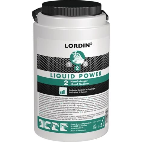 PHYSIODERM Handwaschpaste LORDIN® LIQUID POWER 3l seifenfrei,