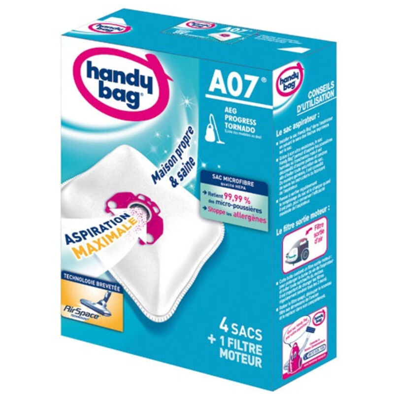 Bolsa para aspiradora Handy Bag No Tejido X4 Aeg A07 - Handy Bag