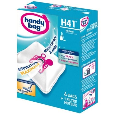 HANDY BAG - Sac aspirateur handy bag non tissé x4 hoover h41