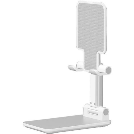 Handyhalterung, weiß, 1 Stück, faltbarer Tablet-Ständer, Handyhalter fürs Büro, kompatibel mit Samsung IP