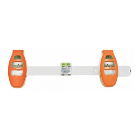 HANG HERO XL Système de fixation murale - VENTEO - Système de suspension tout-en-un - Guide de perçage - Règle de précision pour accrocher les cadres - Permet de suspendre des objets jusqu'à 4,5kg fac