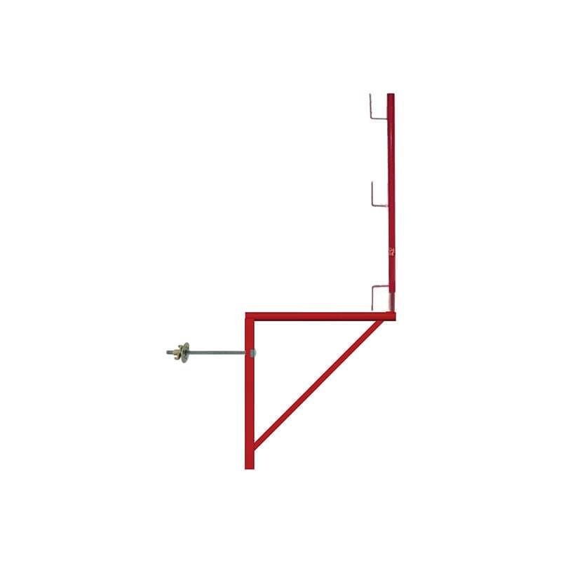 Image of 2 Konsolen mit Epoxy-Lackierung 0.80m x 0.80m - Rundrohr - 110001804/02