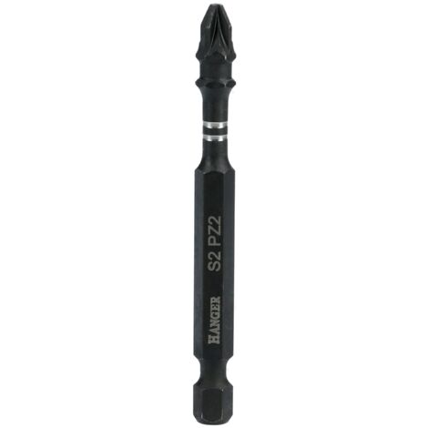 Hanger 134080 embouts impact cruciformes acier 75 mm
