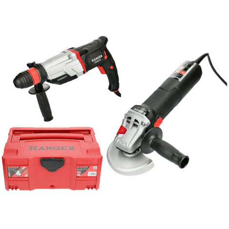 Hanger MH13-125 Meuleuse 1250W et Perforateur 850W