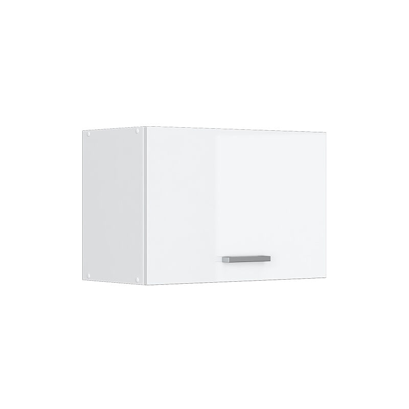 Vicco - Hängeschrank R-line, Weiß Hochglanz, 60 Cm Mit Lifttür