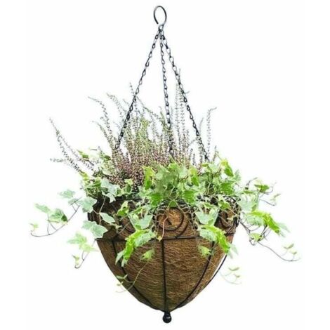 Hanging Basket Cone - Scrolled - 14" (4074)