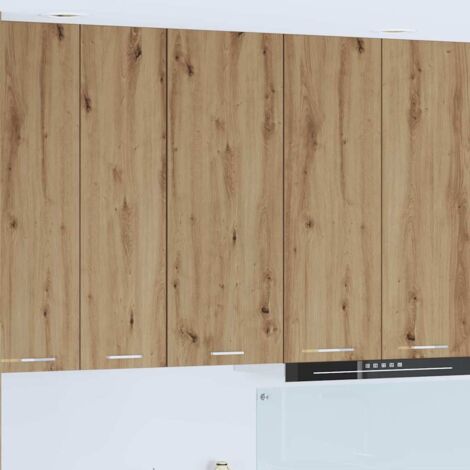 Hanging Cabinet Artisan Oak 40 x 31 x 100 cm Engineered Wood vidaXL