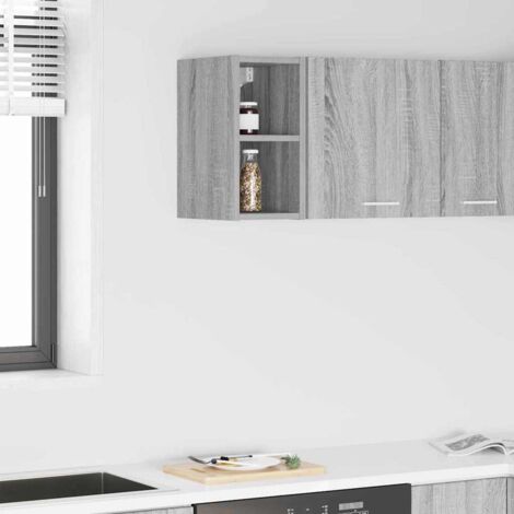 Hanging Cabinet Grey Sonoma 20 x 29.5 x 40 cm Engineered Wood vidaXL