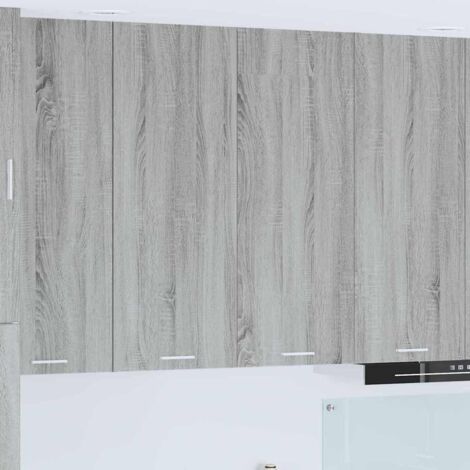 Hanging Cabinet Grey Sonoma 80 x 31 x 100 cm Engineered Wood vidaXL