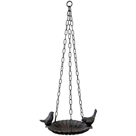 Hanging Cast Iron Garden Bird Bath