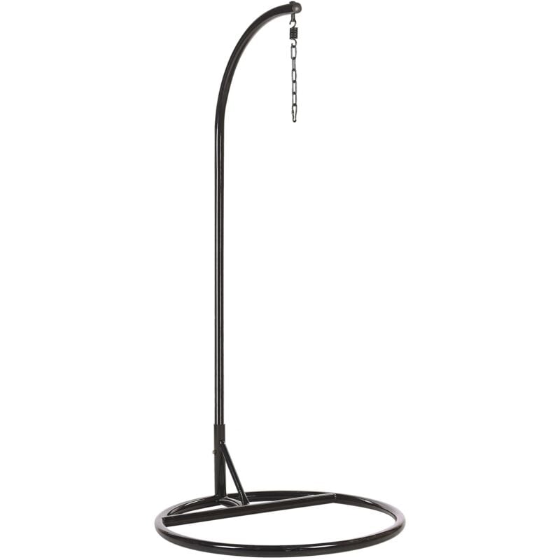 Black Stand for Hanging Chair Powder-Coated Steel 200 m with Chain STAN