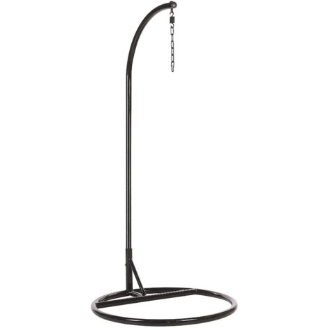 Hanging Chair Stand STAN Metal Black