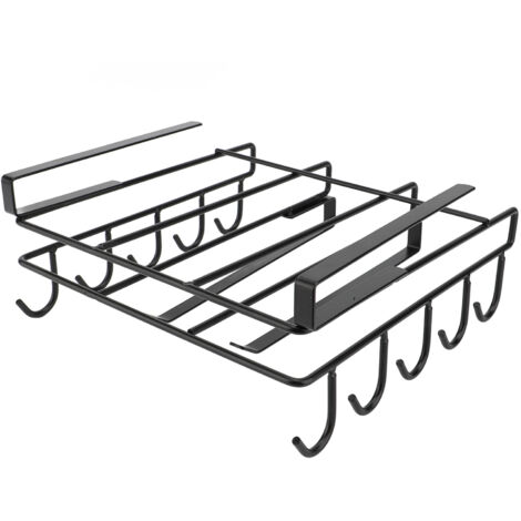Hanging Chopping Board Rack Multi Use Kitchen Organizer for Cutting Boards Pot Lids Layered Space Saving Under Cabinet Holder