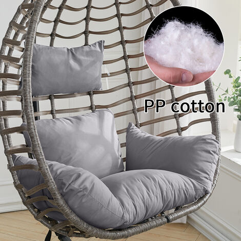 Swing seat replacement cushions