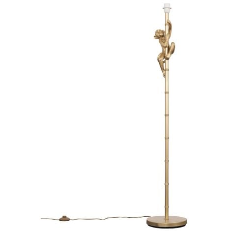 Hanging Monkey Animal Quirky Modern Gold Floor Lamp Base