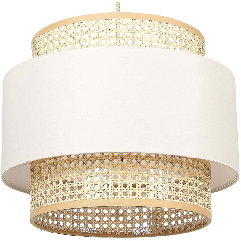 Image of Pendant Lamp YUMURI Rattan Light Beige
